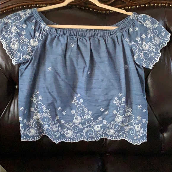 Abercrombie & Fitch Tops - Off shoulder top